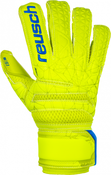 Reusch Fit Control S1 Evolution Finger Support Junior 3972238 583 yellow front